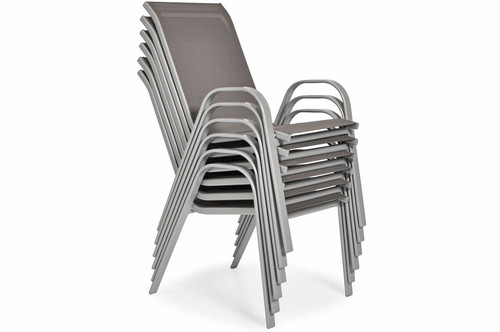 Outdoor Chair PORTO, silver