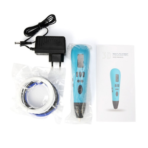 Gembird Multi-Filament 3D Printer Pen, blue