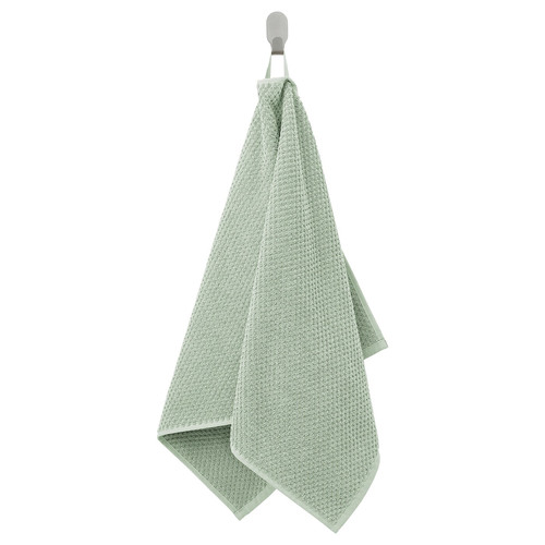 GULVIAL Hand towel, pale grey-green, 50x100 cm