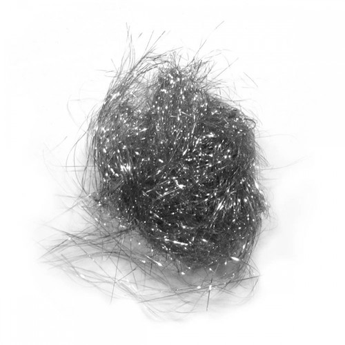 Decorative Angel Hair Christmas Tinsel, Silver