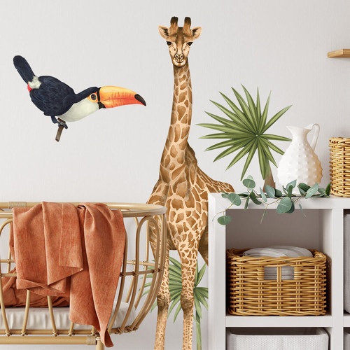 Wall Sticker Set - Safari Animals II