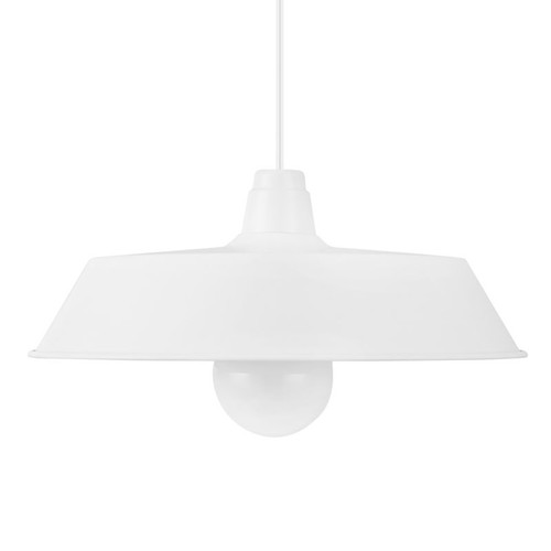 GoodHome Pendant Lamp Gammuse E27, white
