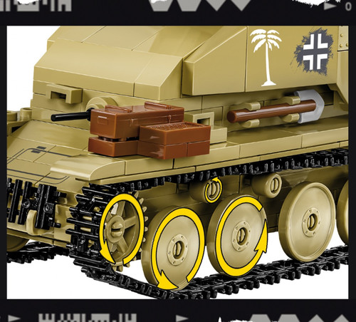 Cobi Blocks Marder III Sd.Kfz.139 420pcs 9+