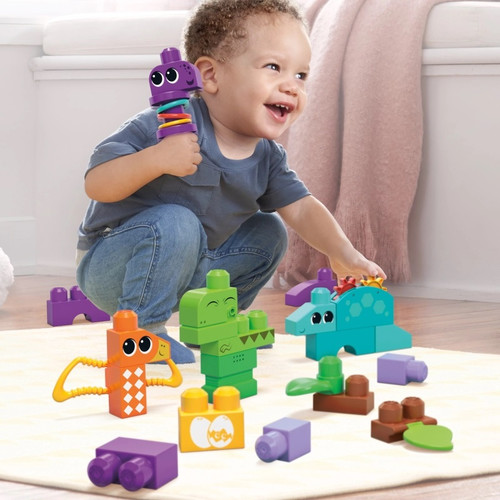 Mega Bloks Squeak 'n Chomp Dinos HKN43 12m+