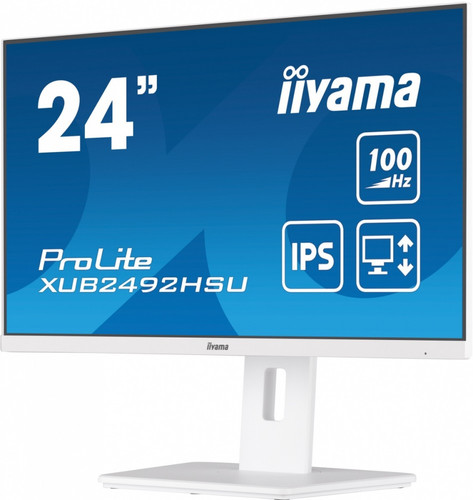 IIYAMA 23.8" Monitor XUB2492HSU-W6 IPS HDMI DP 100Hz