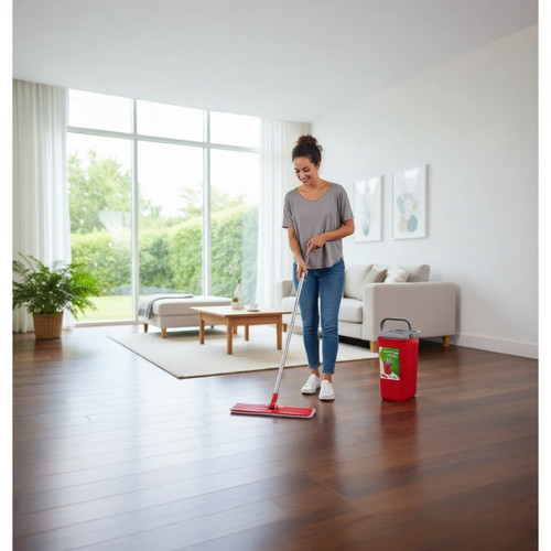 GreenBlue Flat Mop with Bucket Set XXL GB870