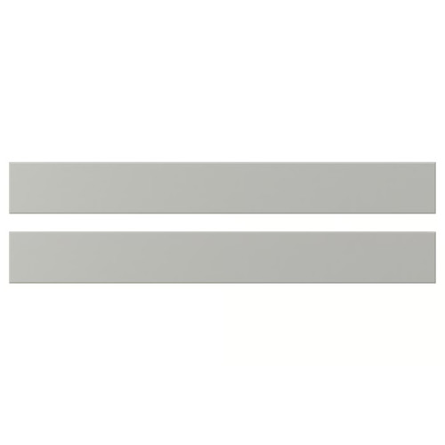 LERHYTTAN Drawer front, light grey, 80x10 cm