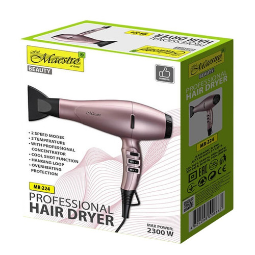 Feel Maestro 2300W AC Motor Hair Dryer MR-224