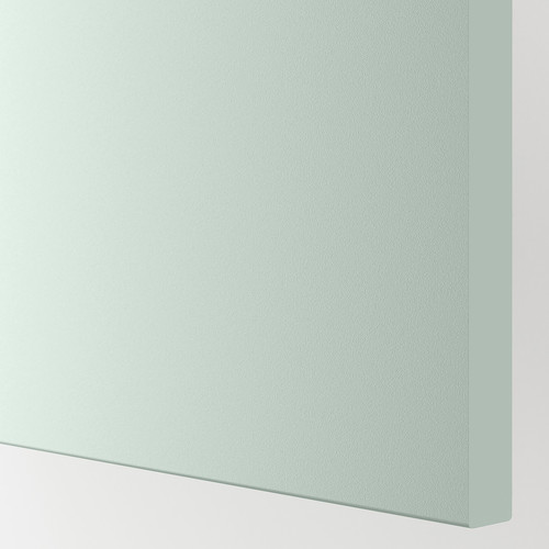 ENHET Wall cb w 1 shlf/door, white/pale grey-green, 60x32x60 cm