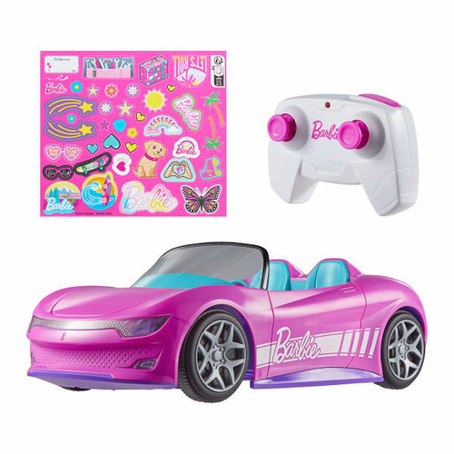Hot Wheels Barbie RC Convertible JBH05 4+