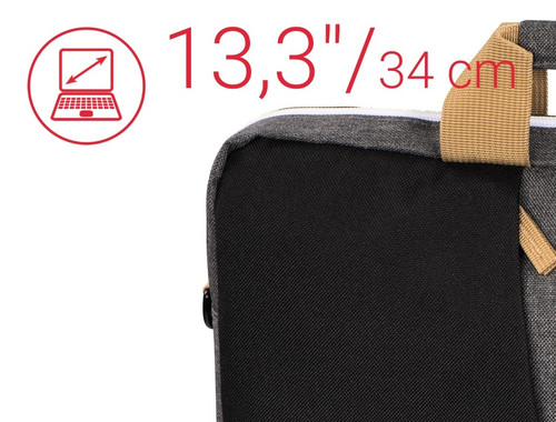 Hama Notebook Laptop Bag Tasche Florenz 14.1", black/grey