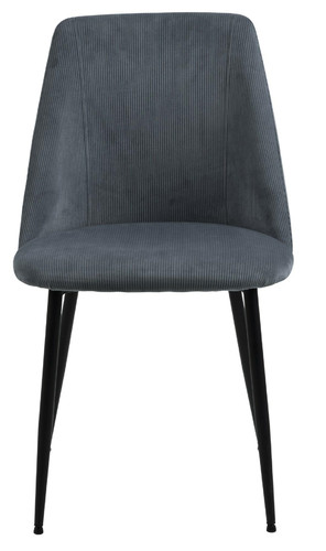 Dining Chair Ines, grey corduroy