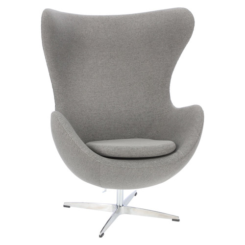 Armchair Egg Easy Clean Premium, grey