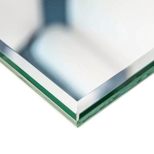 Mosaic Square Mirror Tile 15 x 15 cm, 1pc, silver