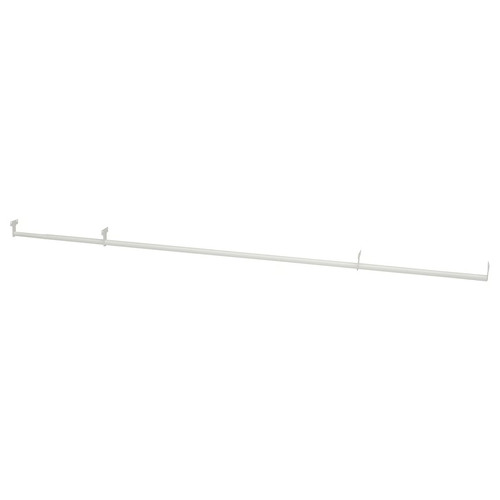 JOSTEIN Frame bar, in/outdoor, white, 162-270 cm