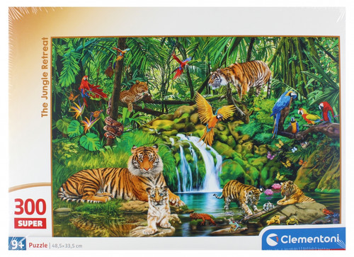 Clementoni Children's Puzzle The Jungle Retreat 300pcs 9+