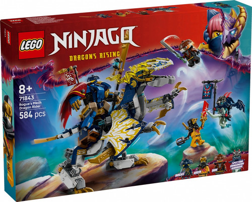 LEGO Ninjago Rogue's Mech Dragon Rider 71843 8+