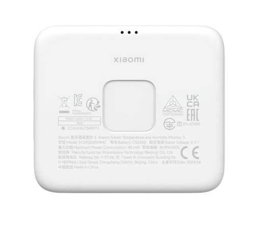 Xiaomi Smart Temperature and Humidity Monitor 3