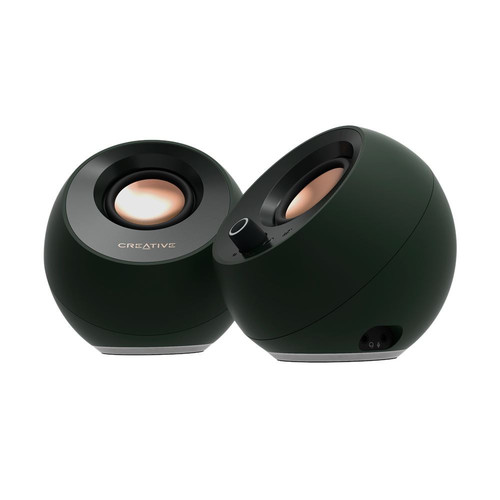 Creative Pebble Pro 2.0 Desktop Speakers, Black