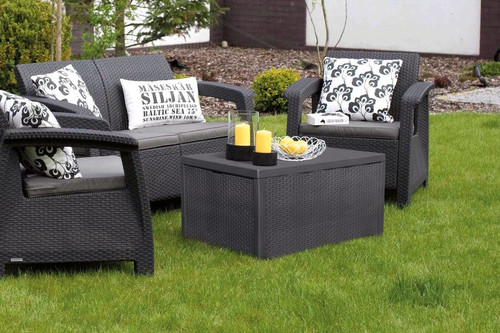 Outdoor Furniture Set CORFU BOX, graphite