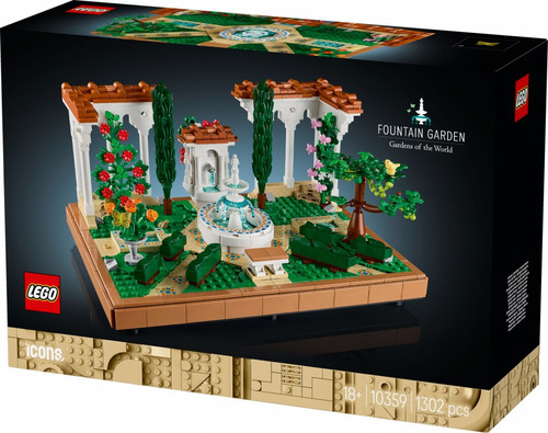 LEGO Icons Fountain Garden 18+