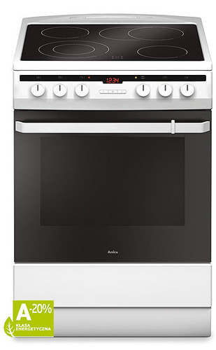 Amica Ceramic Cooker 618CE3.434HTaKDQ