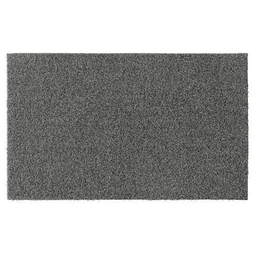 OPLEV Door mat, grey, 50x80 cm