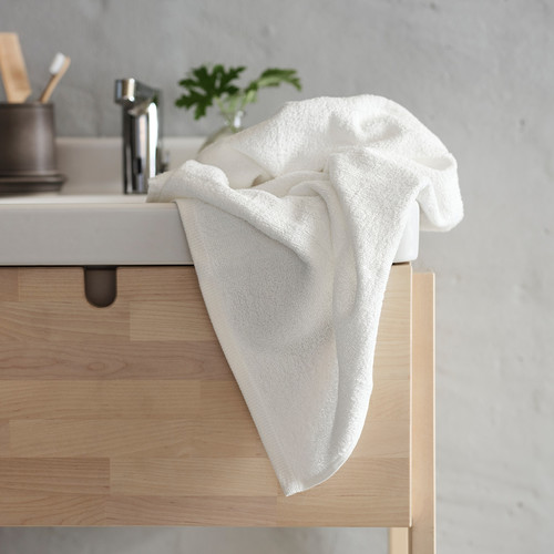 DIMFORSEN Bath towel, white, 70x140 cm