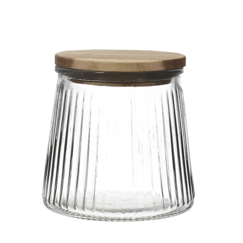 Eco-Friendly Storage Jar Acacia 650 ml