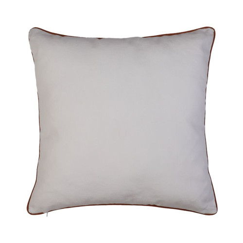 GoodHome Cushion Leaves 45 x 45 cm, dark