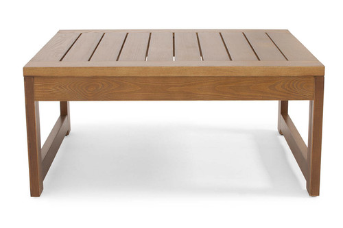 Outdoor Coffee Table MALTA, brown