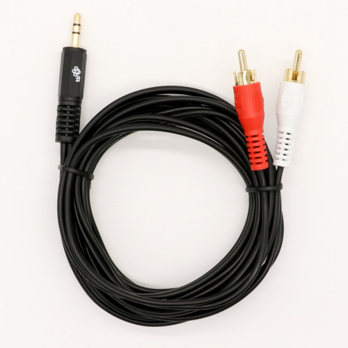 TB Cable 3.5mm MiniJack -2x RCA M/M 2.5m
