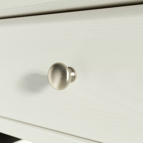 BLÄSTÅSEN Bedside table, white, 50x37x76 cm