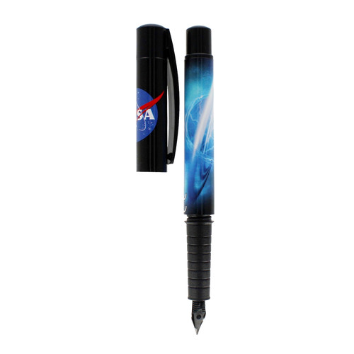Starpak Set Fountain Pen, Ink Remover & 2 Ink Cartridges NASA