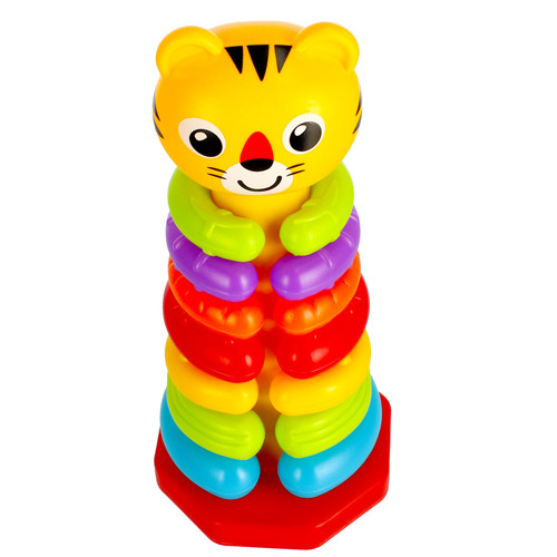 Bam Bam Pyramid Toy Tiger 6m+