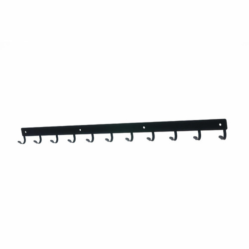 Rack with Hooks 80, black