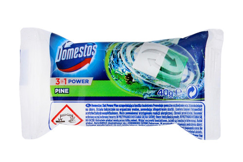 Domestos Pine Toilet Freshener 3in1 Refill 40g