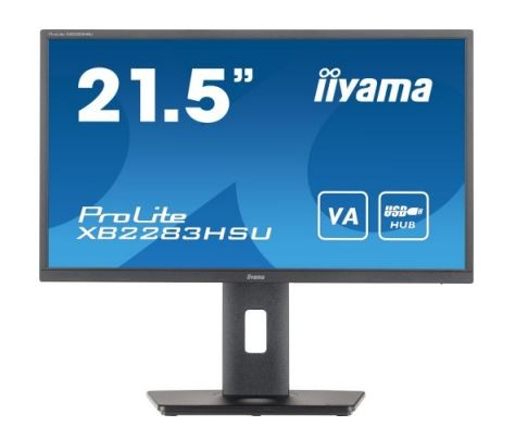 IIyama 21.5" Monitor XB2283HSU-B1 VA HDMI DP 2x2W 2xUSB VESA