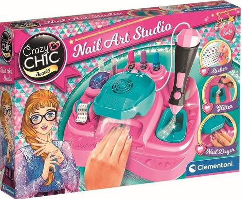 Clementoni Crazy Chic Nail Studio 8+