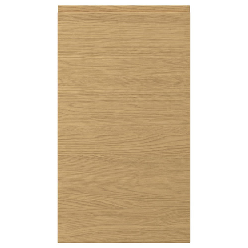 VOXTORP Front for dishwasher, oak effect, 45x80 cm