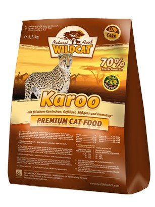 Wildcat Karoo Dry Cat Food Rabbit & Poultry 3kg