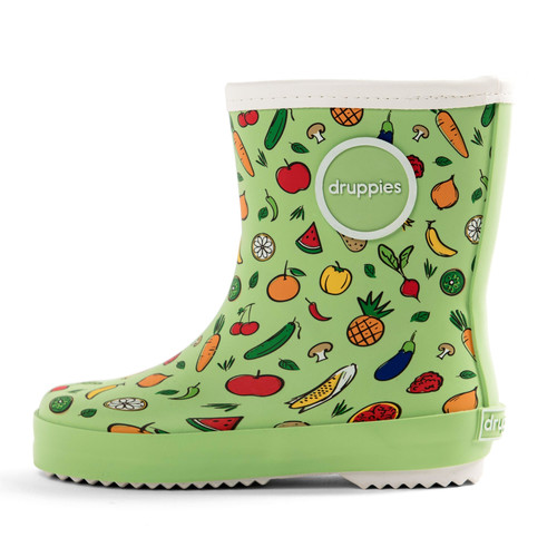 Druppies Rainboots Wellies for Kids Summer Boot Size 22, fresh green