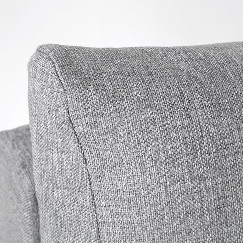 GRÄLVIKEN 3-seat sofa-bed, grey