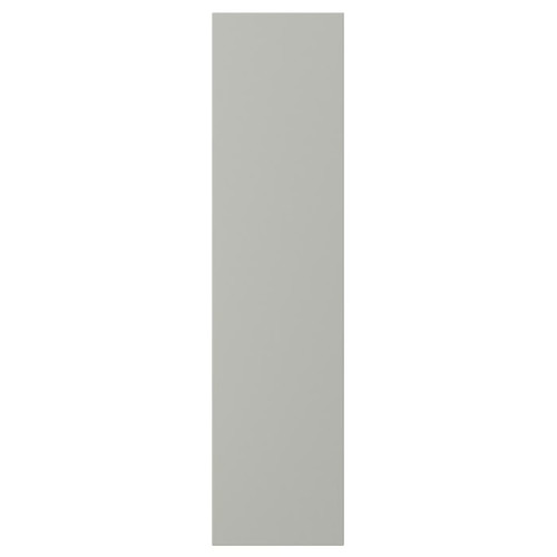 HAVSTORP Door, light grey, 20x80 cm