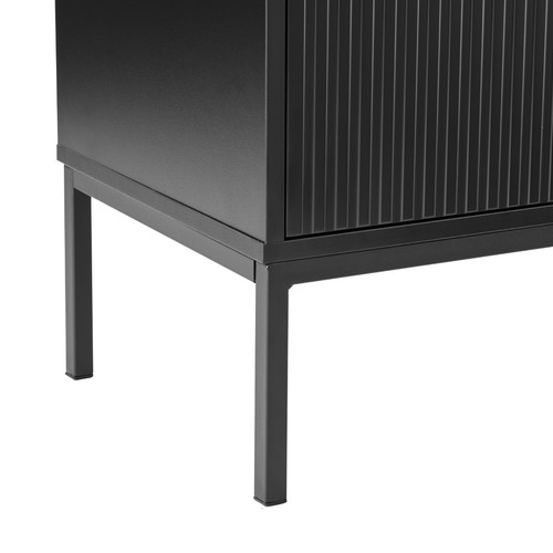 Chest of Drawers Lamello, high, black