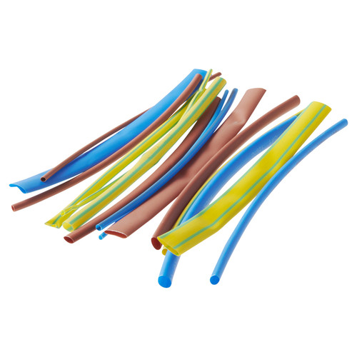 Heat-shrink Tubing 2-8mm, assorted colours, 15pcs