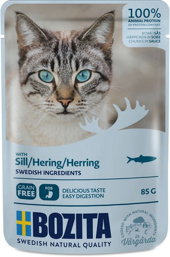 Bozita Cat Food Herring in Sauce 85g