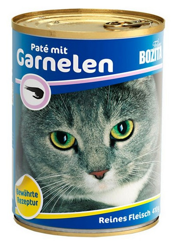 Bozita Wet Cat Food with Shrimps 410g