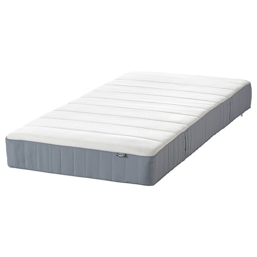 MALM Bed frame with mattress, white/Vesteröy medium firm, 120x200 cm