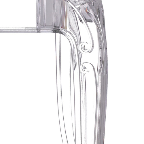Table Ghost 80cm, transparent